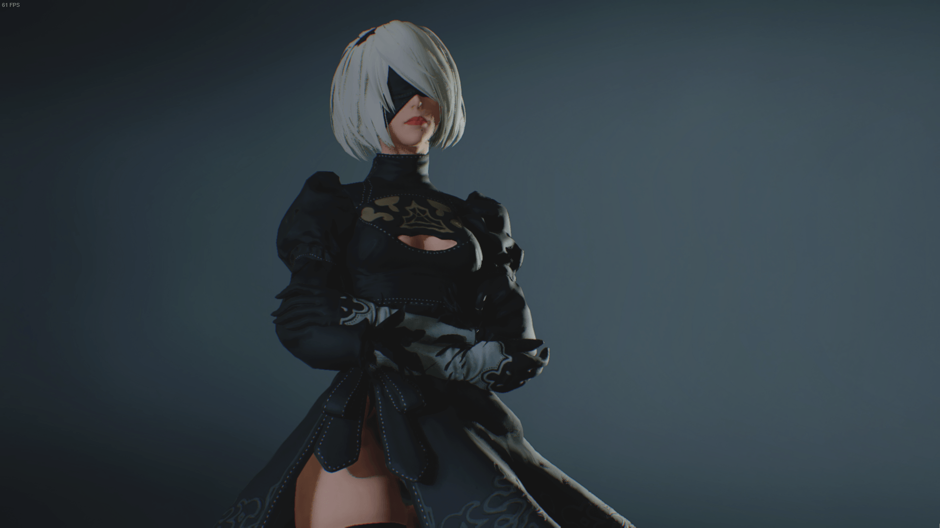 Наряд NieR Automata 2B для Клэр из Resident Evil 2 Remake